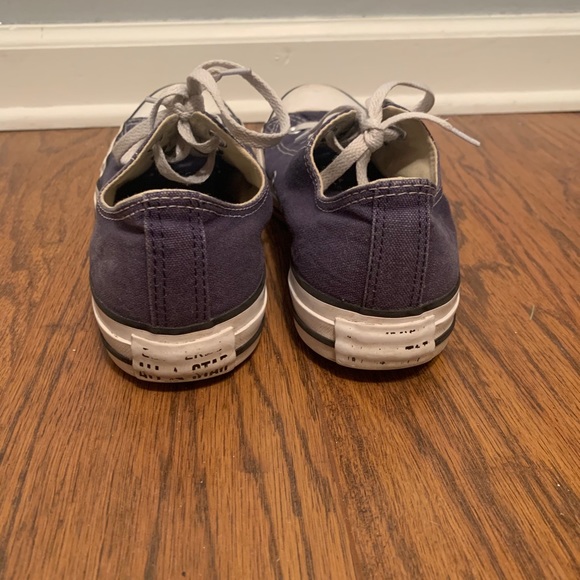 Navy Blue Converse - Picture 2 of 2